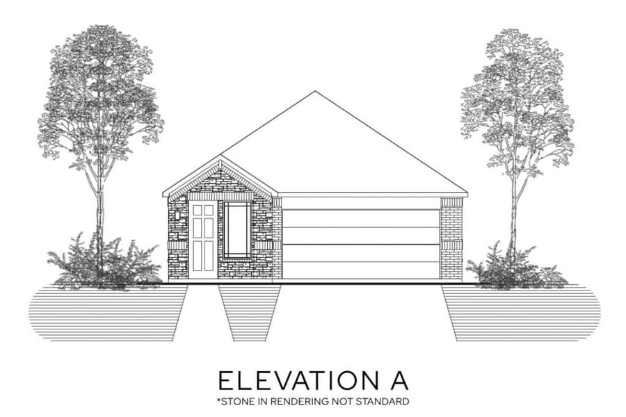 Representative rendering of the exterior for the The Briarwood by Lillian Custom Homes (Image 3). Representative rendering of the exterior for the The Briarwood by Lillian Custom Homes (Image 3).