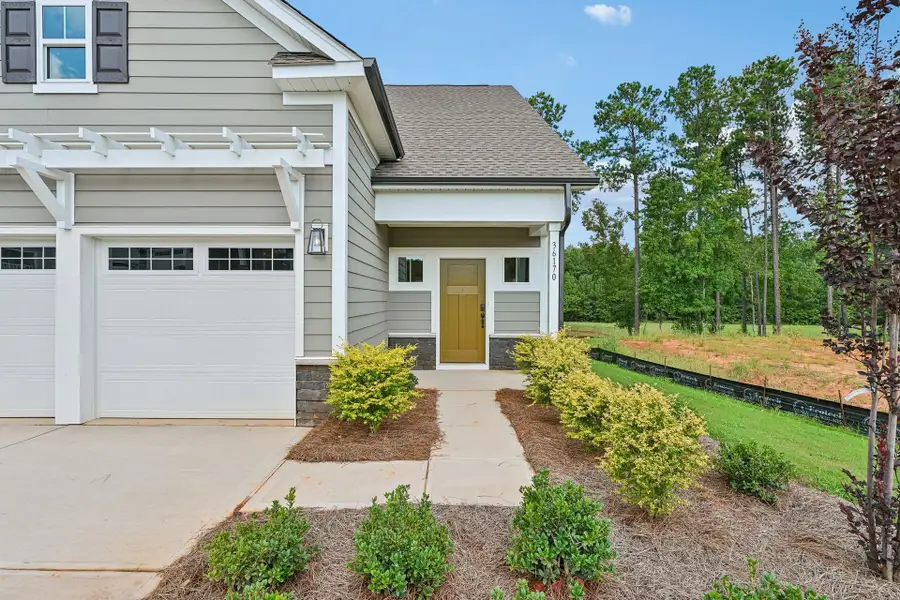 Exterior details and patio area of a home in Edgewater - The Links, Lancaster (Image 2).
