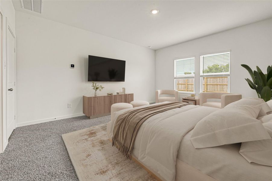 Furnished interior view inside a new home in Holly Ridge, Rosenberg (Image 4).
