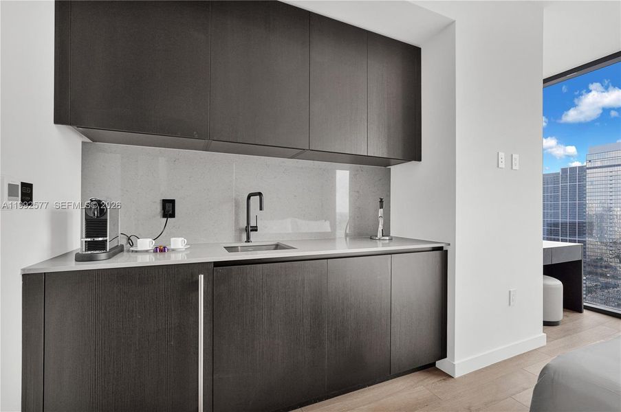 Furnished interior view inside a new home in , Miami (Image 5).