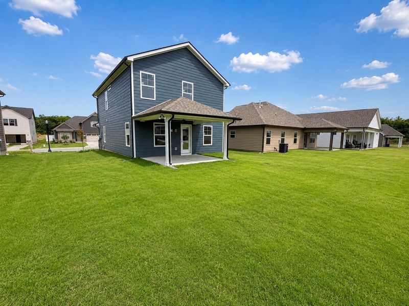 Exterior details and patio area of a home in Salem Landing, Rockvale (Image 18).