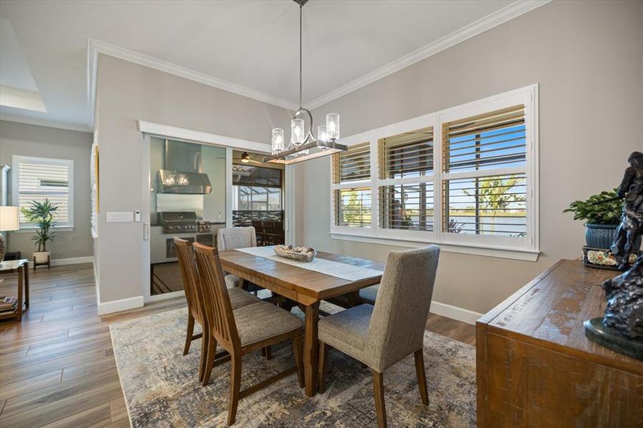 Furnished interior view inside a new home in , Englewood (Image 19).