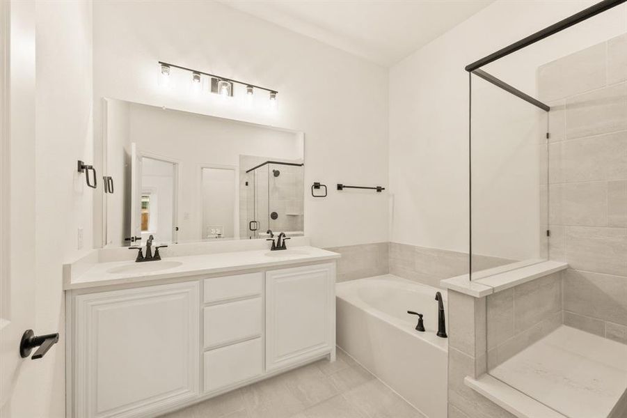 Furnished interior view inside a new home in West Crossing, Anna (Image 13). Furnished interior view inside a new home in West Crossing, Anna (Image 13).