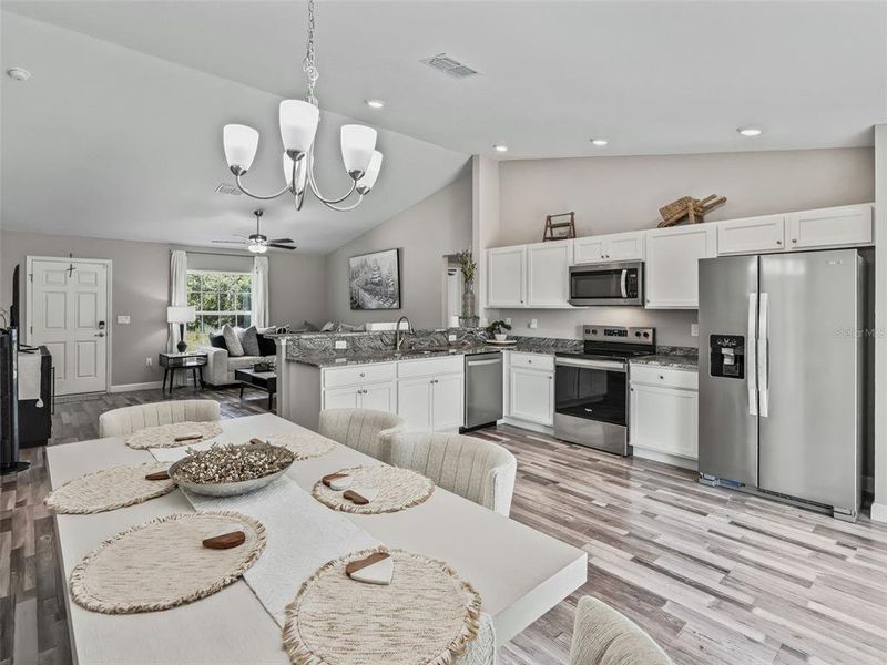 Furnished interior view inside a new home in , Ocala (Image 19).