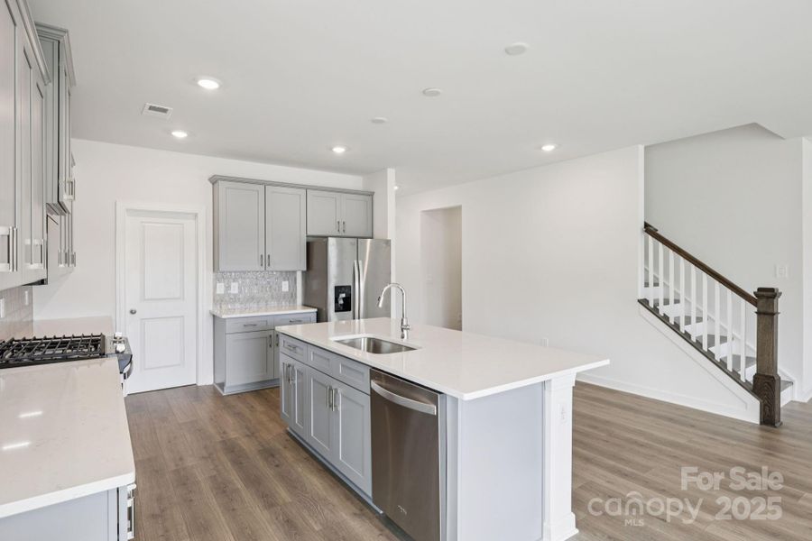 Photo is not of the actual home, but is an inspirational photo of builder’s model home and may depict options, furnishings, and/or decorator features that are not included