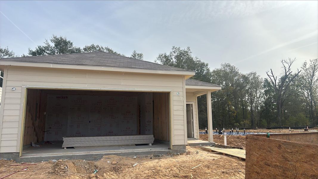 In-progress construction of a new home in Maple Heights, Porter, TX (Image 19). In-progress construction of a new home in Maple Heights, Porter, TX (Image 19).