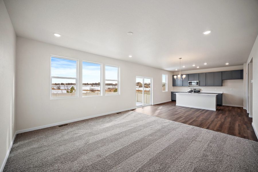 Spacious, unfurnished interior of a new home in Aspen Ranch, Fountain (Image 23).