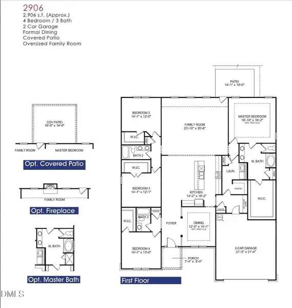 2906 Floor Plan