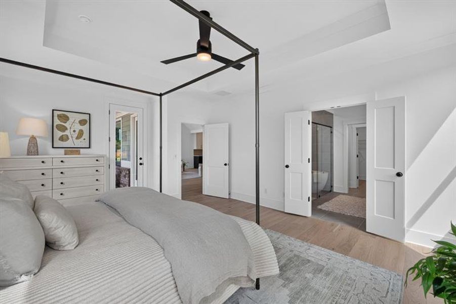 Furnished interior view inside a new home in Livingstone Park, Kennesaw (Image 14).