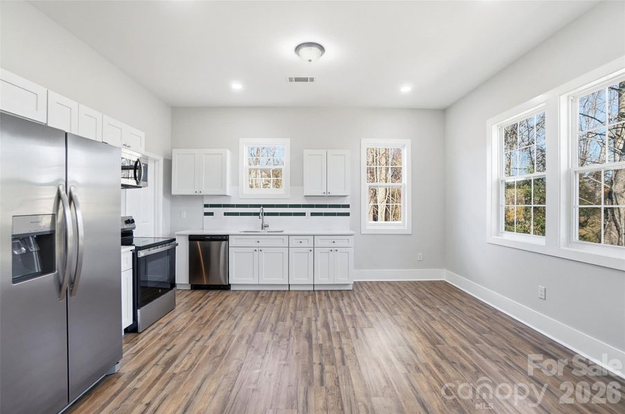Furnished interior view inside a new home in , Hickory (Image 7).