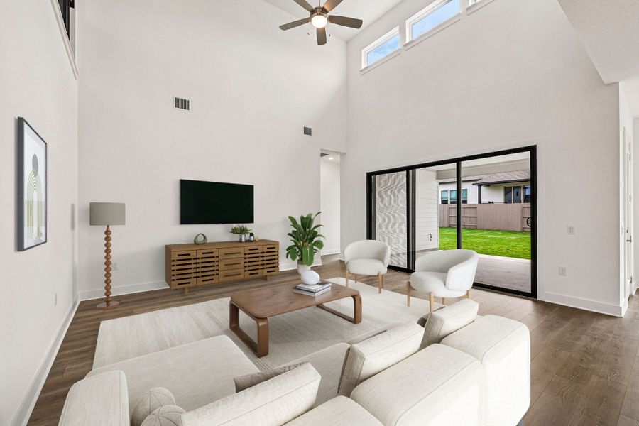 Representative furnished interior of a home built from the McNeil by Taylor Morrison in Silverleaf, Cedar Creek (Image 15). Representative furnished interior of a home built from the McNeil by Taylor Morrison in Silverleaf, Cedar Creek (Image 15).