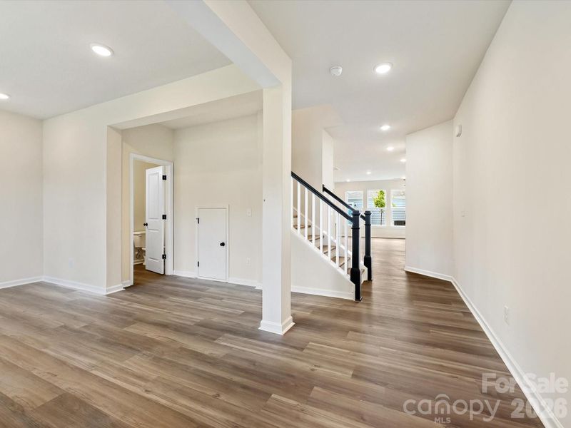 Spacious, unfurnished interior of a new home in North Creek Village - Townhomes, Huntersville (Image 13).