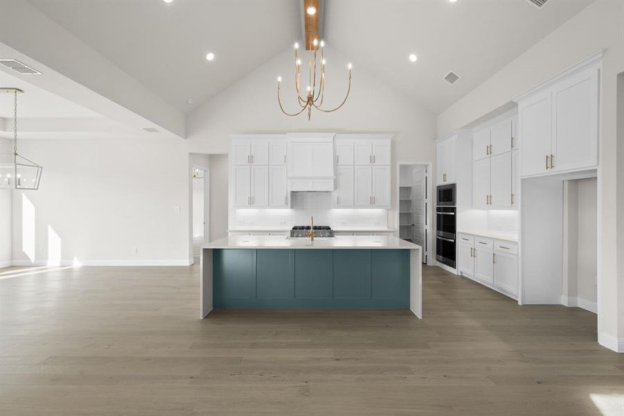 Furnished interior view inside a new home in Viridian Elements, Arlington (Image 9).