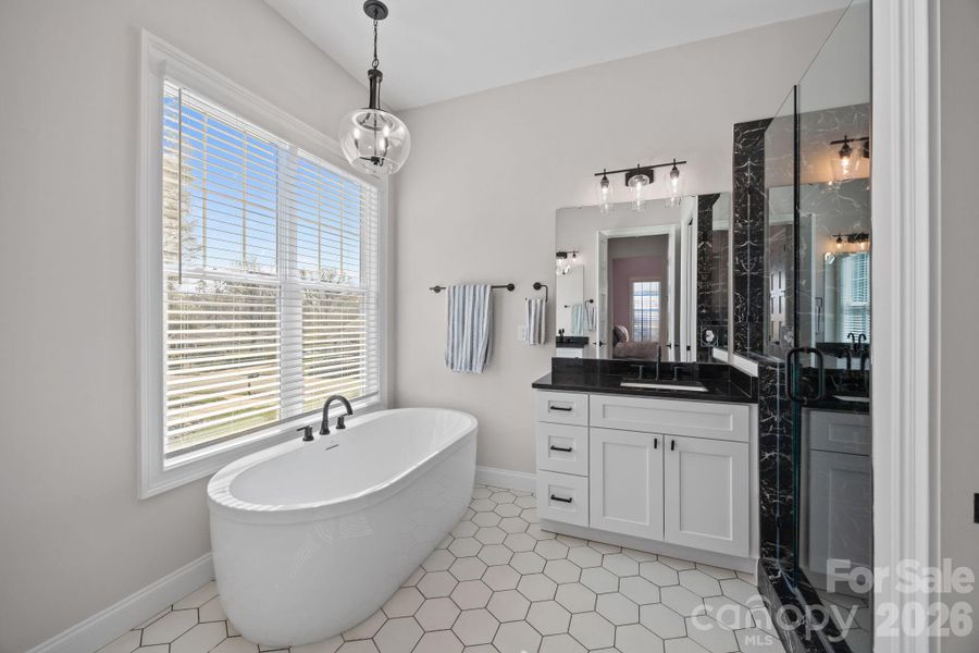 Furnished interior view inside a new home in , Belmont (Image 13).