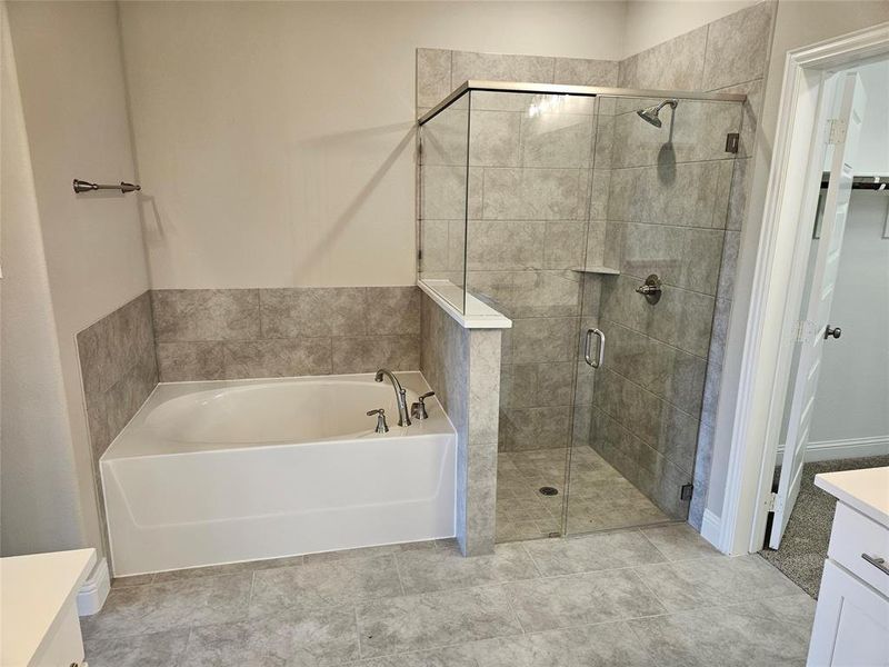 Furnished interior view inside a new home in , Godley (Image 8).