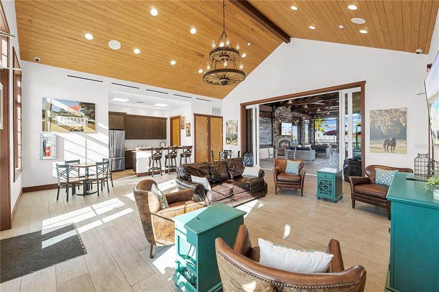 Furnished interior view inside a new home in Tuckers Cove: Villas, Punta Gorda (Image 11).