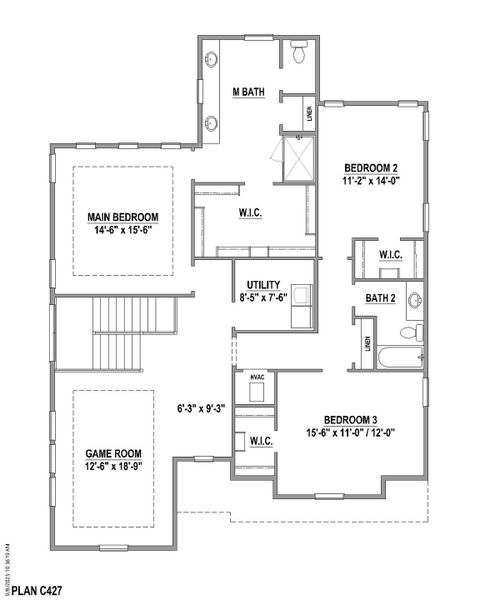 Plan C427 2nd Floor