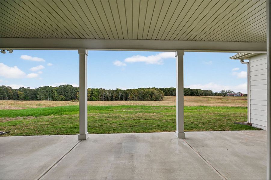 Exterior details and patio area of a home in GRAY ROAD, Roopville (Image 2).