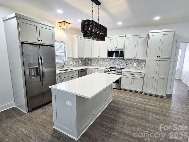 Furnished interior view inside a new home in , Hickory (Image 8).