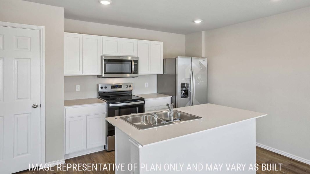 Furnished interior view inside a new home in Eastern Wells, Jarrell (Image 3).