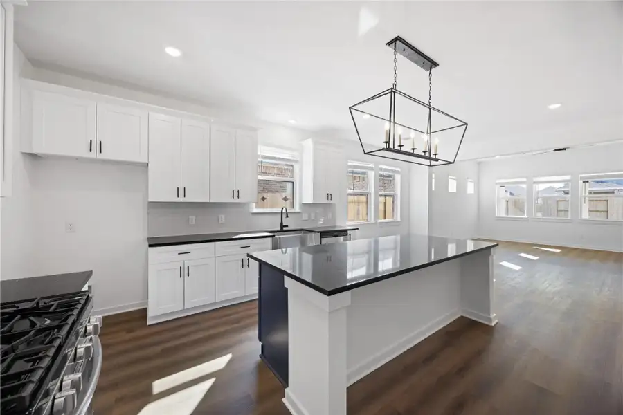 Furnished interior view inside a new home in Crosby Farms, Crosby (Image 3).