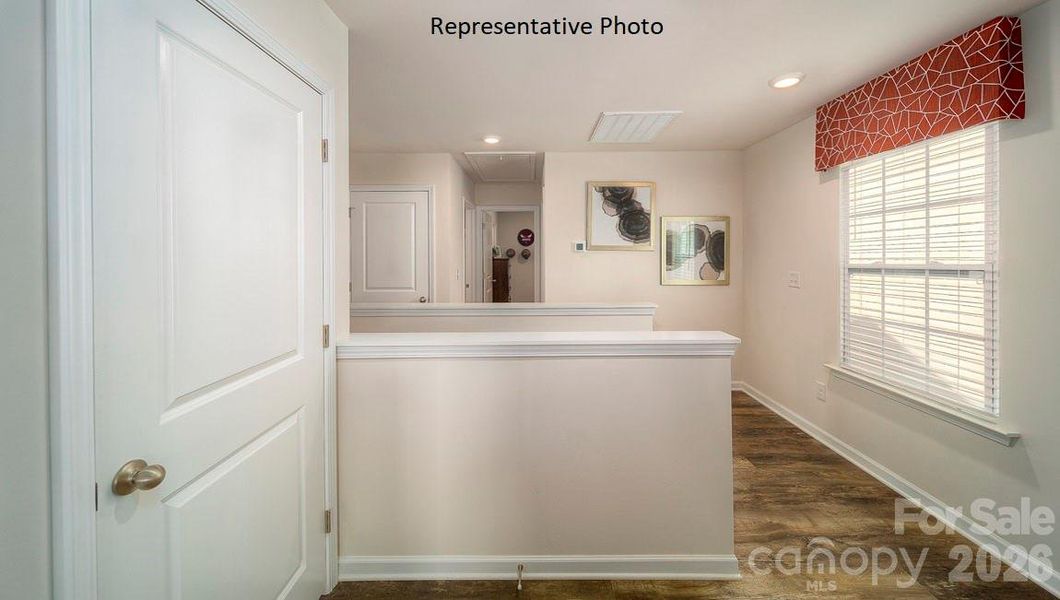 Furnished interior view inside a new home in The Hamptons at Hickory, Hickory (Image 15).