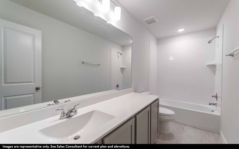 Representative furnished interior of a home built from the Seguin by CastleRock Communities in Solterra, Mesquite (Image 8). Representative furnished interior of a home built from the Seguin by CastleRock Communities in Solterra, Mesquite (Image 8).