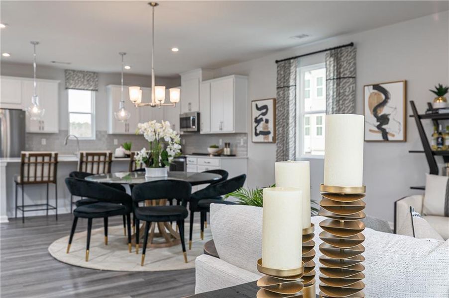 Furnished interior view inside a new home in , Lawrenceville (Image 27).