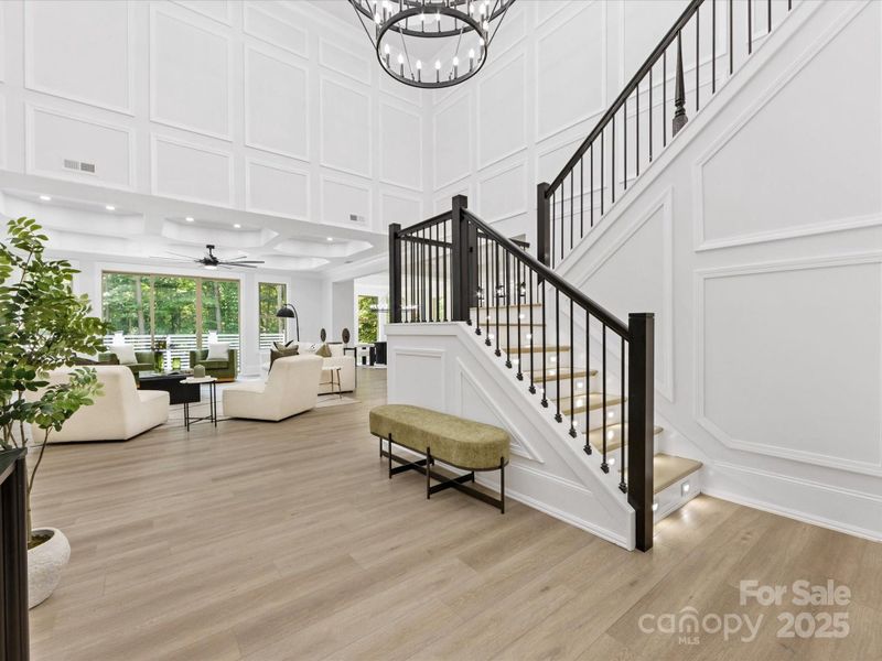 Entry foyer Entry foyer