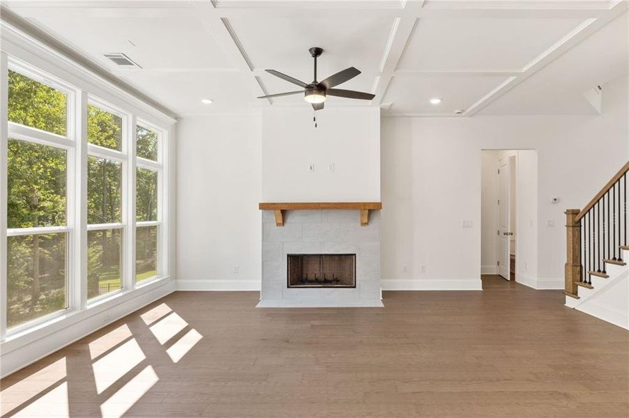 Spacious, unfurnished interior of a new home in Chattahoochee Reserve, Cumming (Image 51).