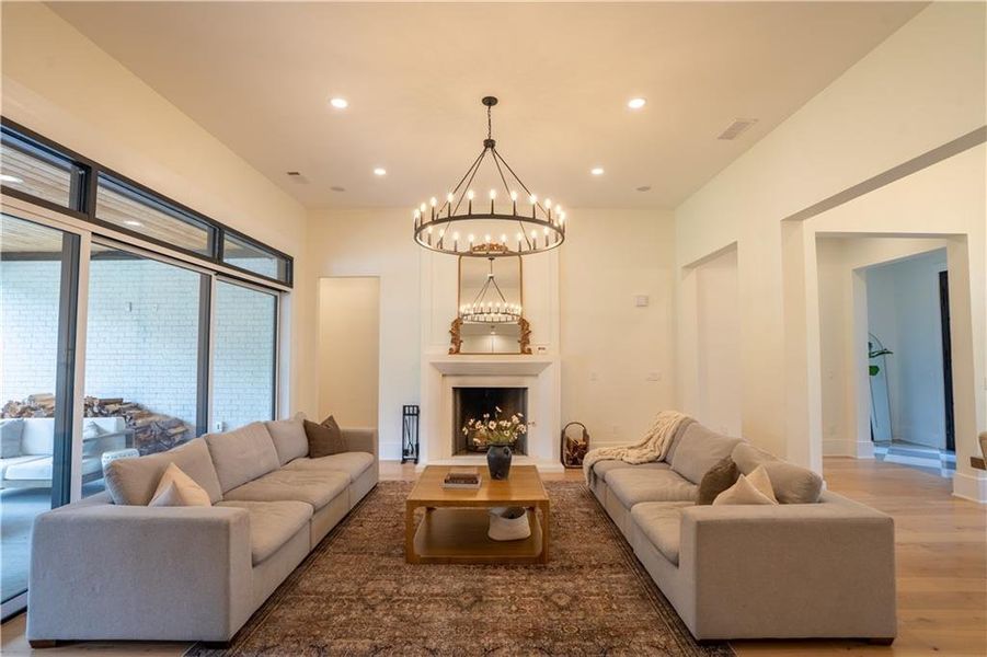 Furnished interior view inside a new home in , Maysville (Image 37).