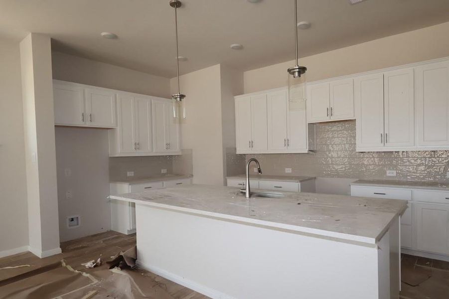 In-progress construction of a new home in The Grand Prairie - Retreat Collection, Hockley, TX (Image 9).