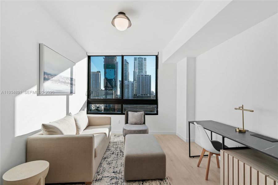 Furnished interior view inside a new home in , Miami (Image 27). Furnished interior view inside a new home in , Miami (Image 27).