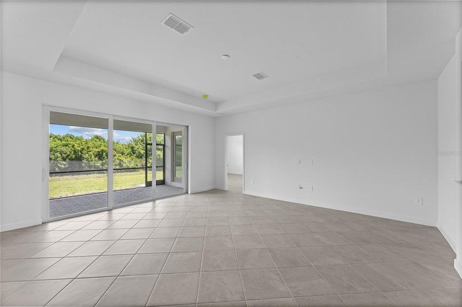 Spacious, unfurnished interior of a new home in Calusa Country Club, Lakewood Ranch (Image 22). Spacious, unfurnished interior of a new home in Calusa Country Club, Lakewood Ranch (Image 22).
