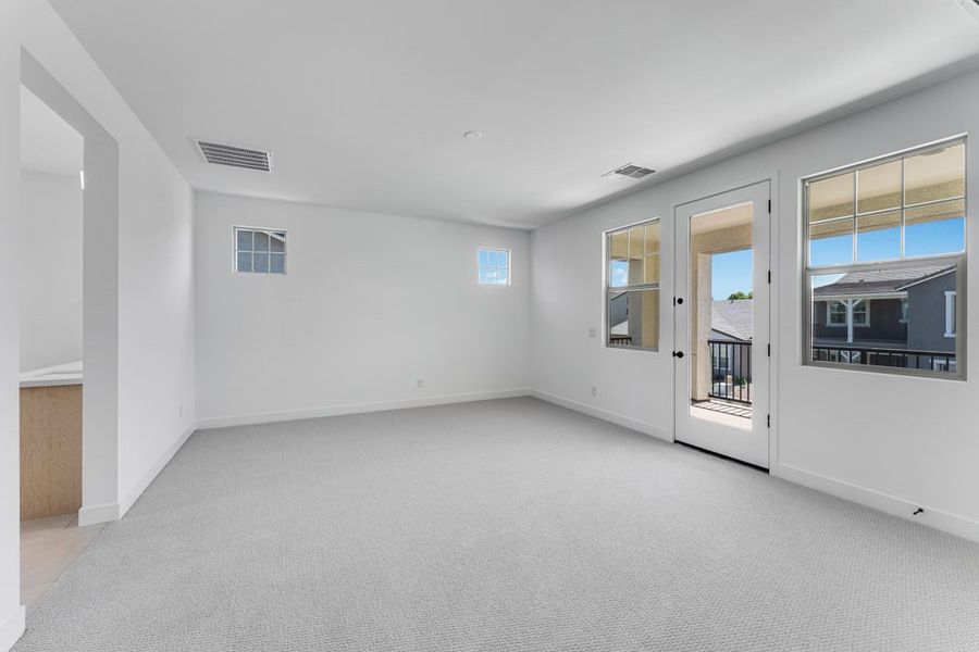 Representative unfurnished interior of a home built from the Denali by Taylor Morrison in Ellsworth Ranch Voyage Collection, Queen Creek (Image 36).
