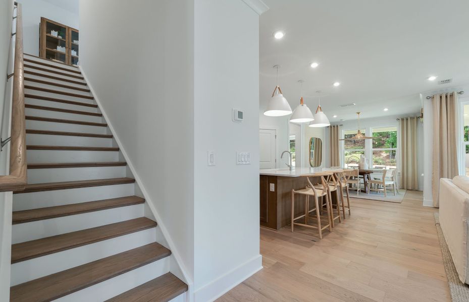 Representative furnished interior of a home built from the Mystique by Del Webb in Del Webb at Lake Oconee, Greensboro (Image 5). Representative furnished interior of a home built from the Mystique by Del Webb in Del Webb at Lake Oconee, Greensboro (Image 5).
