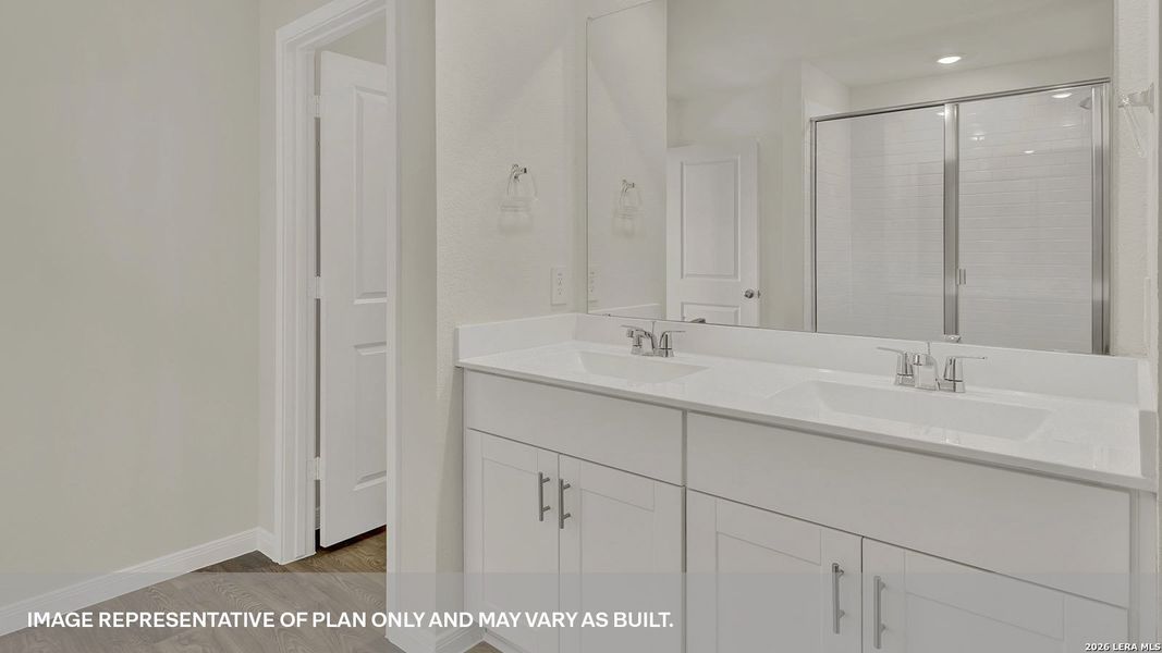 Furnished interior view inside a new home in Paramount, Kyle (Image 10).