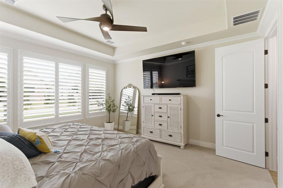 Furnished interior view inside a new home in , Denton (Image 19).