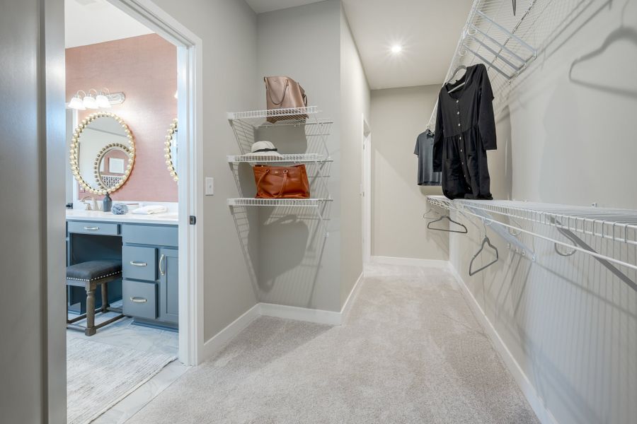 Representative furnished interior of a home built from the Charles by Fischer Homes in Twin Lakes, Hoschton (Image 64).
