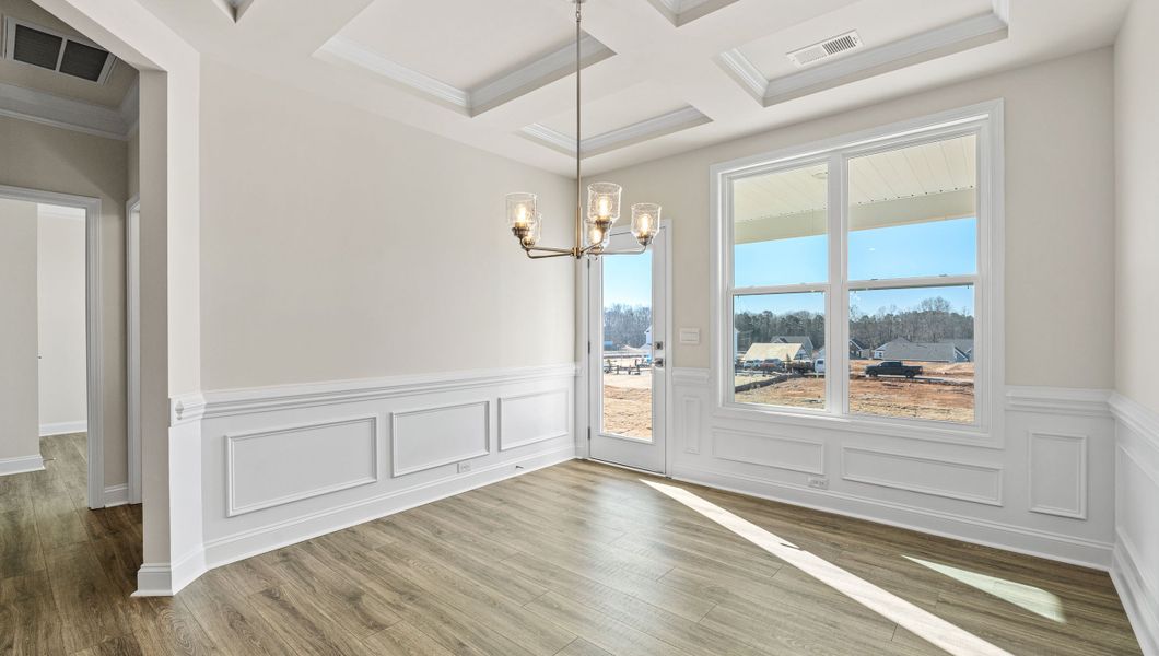 Spacious, unfurnished interior of a new home in Adams Glen, Greenville (Image 30). Spacious, unfurnished interior of a new home in Adams Glen, Greenville (Image 30).