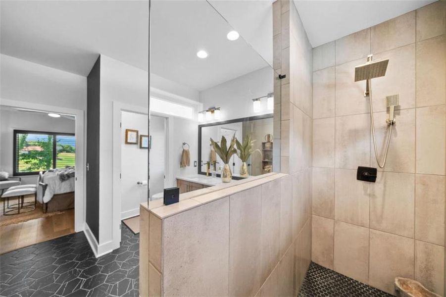 Furnished interior view inside a new home in , Morganton (Image 9).