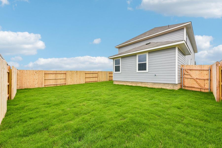 Exterior details and patio area of a home in Cascade, Liberty Hill (Image 3).