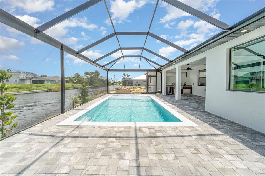 Exterior details and patio area of a home in , Cape Coral (Image 3).