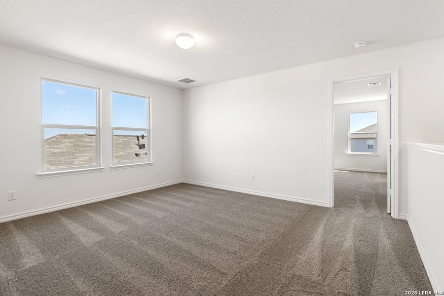 Spacious, unfurnished interior of a new home in Knox Ridge, Converse (Image 24). Spacious, unfurnished interior of a new home in Knox Ridge, Converse (Image 24).