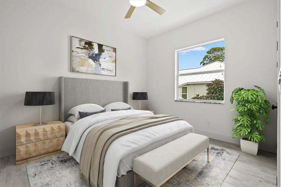 Furnished interior view inside a new home in , Englewood (Image 12).