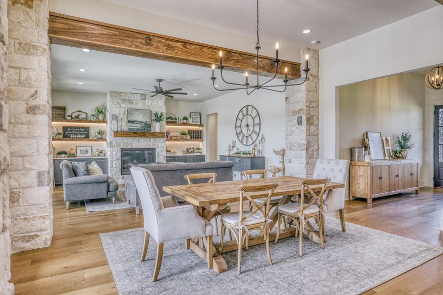 Furnished interior view inside a new home in , Chappell Hill (Image 12).