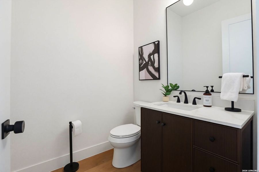 Furnished interior view inside a new home in , Bulverde (Image 44).
