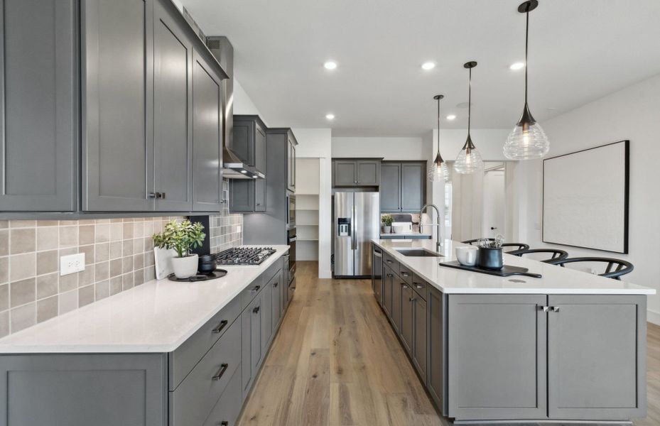 Representative furnished interior of a home built from the Reverence by Del Webb in Del Webb Sonoma Verde, Rockwall (Image 7).
