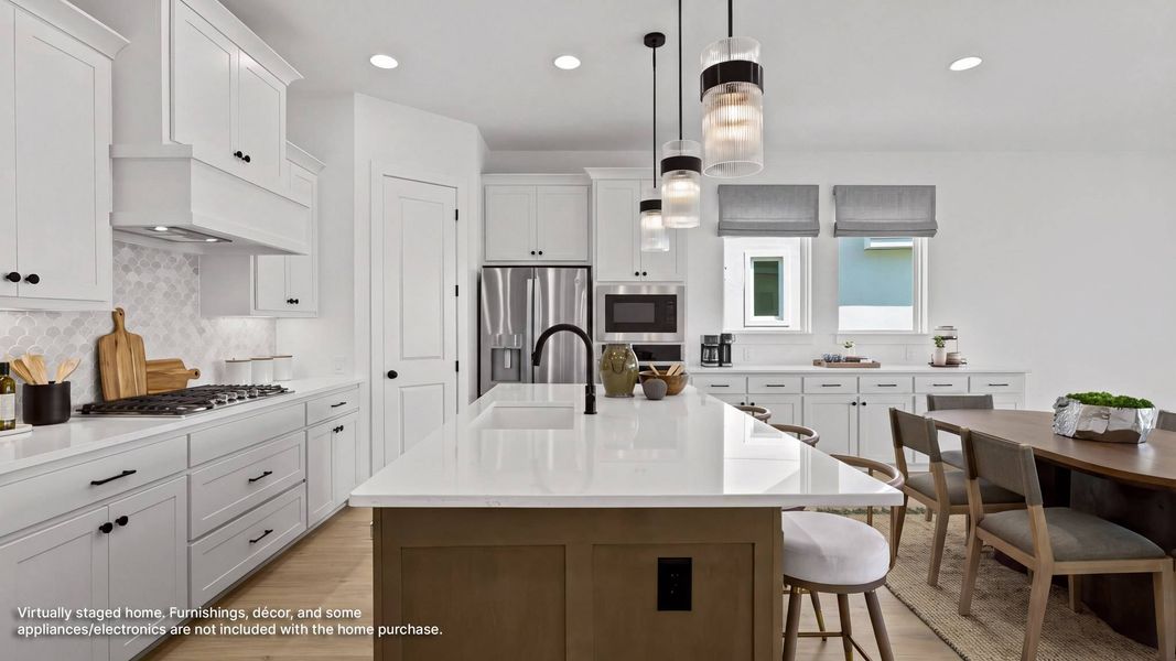 Furnished interior view inside a new home in Reserve at Berry Bay, Wimauma (Image 3).