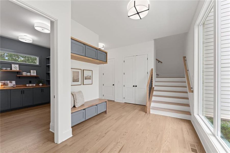 Furnished interior view inside a new home in , Dawsonville (Image 8).